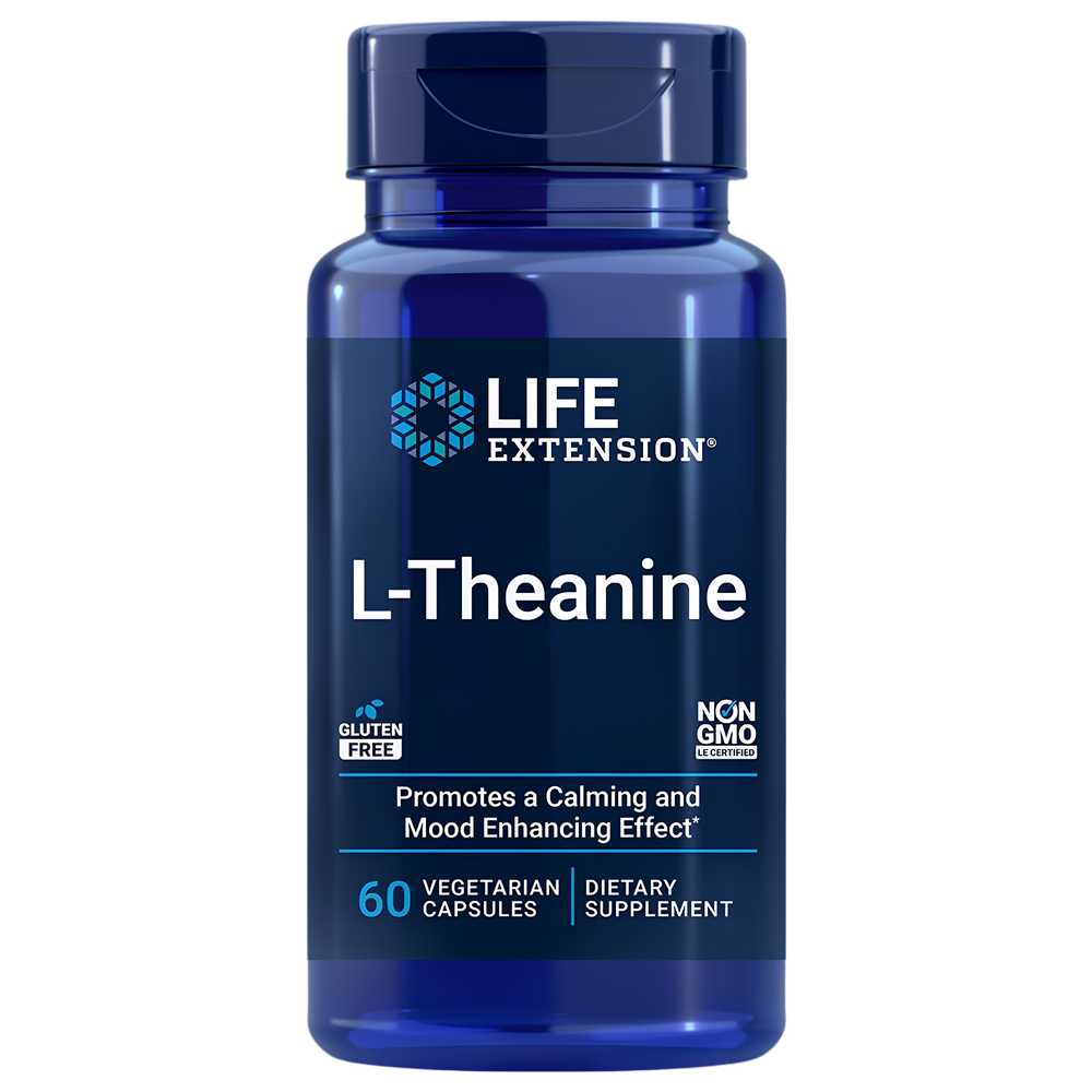 Life Extension - L-Teanina (AlphaWave® 100 mg) - 60 Cápsulas