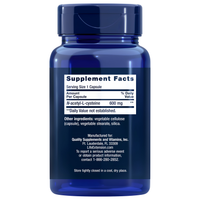 Life Extension - N-Acetil-L-Cisteína (NAC 600 mg) - 60 Cápsulas