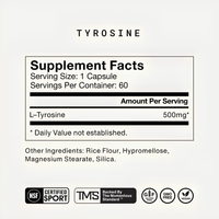 Momentous - L-Tyrosine (500 mg) - 60 Cápsulas