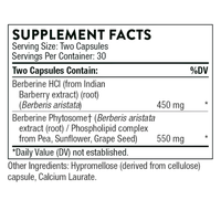 Thorne - Berberine Dual Action (1000 mg) - 60 Cápsulas