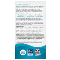 Nordic Naturals - Ultimate Omega + D3 - 60 Cápsulas Blandas