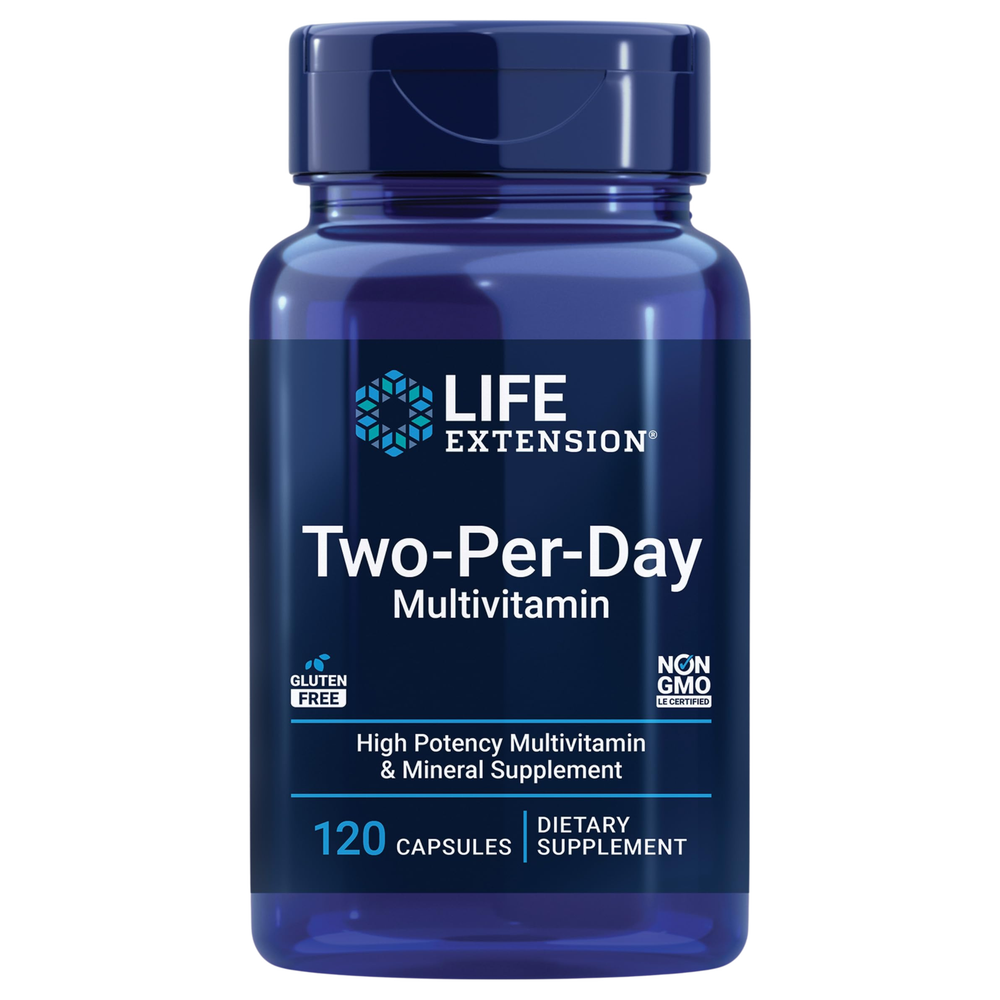 Life Extension - Two-Per-Day Multivitamínico - 120 Cápsulas