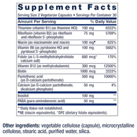 Life Extension -  BioActive Complete B-Complex - 60 Cápsulas