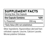 Thorne - L-Theanine (200 mg) - 90 Cápsulas
