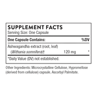 Thorne - Ashwagandha (120 mg) - 30 Cápsulas