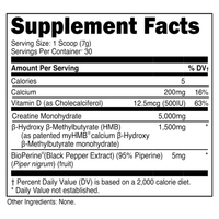 Transparent Labs - Creatine HMB - 375 g