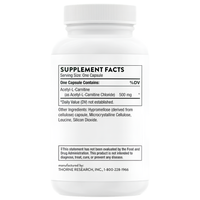 Thorne - L-Carnitine - 60 Cápsulas