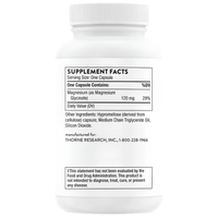 Thorne - Magnesium Glycinate (120mg) - 90 Cápsulas