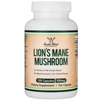Double Wood - Lion's Mane Mushroom 500 mg - 120 Cápsulas