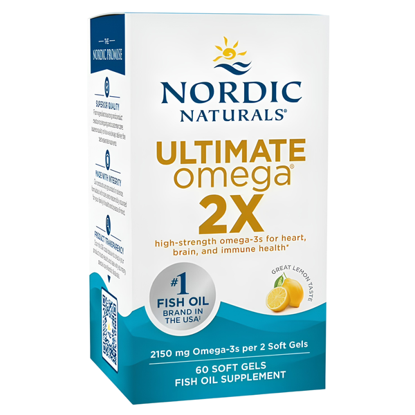 Nordic Naturals - Ultimate Omega 2X - 60 Cápsulas Blandas