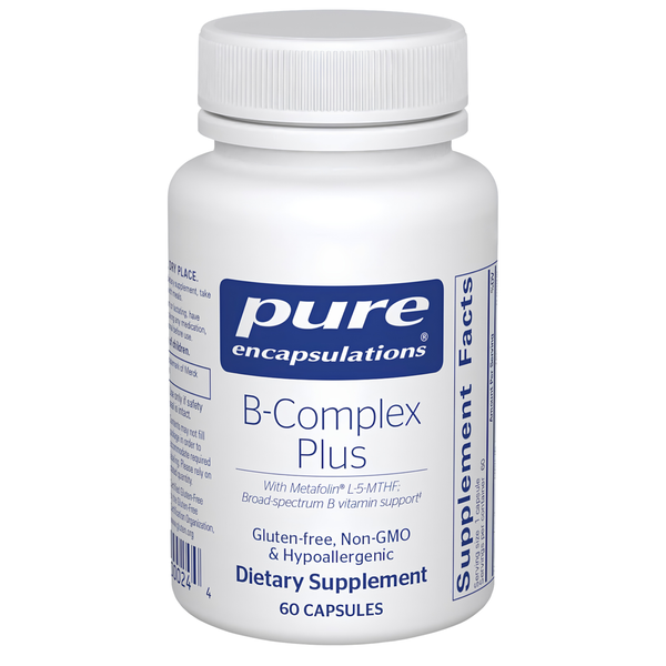 Pure Encapsulations - B-Complex Plus - 60 Cápsulas